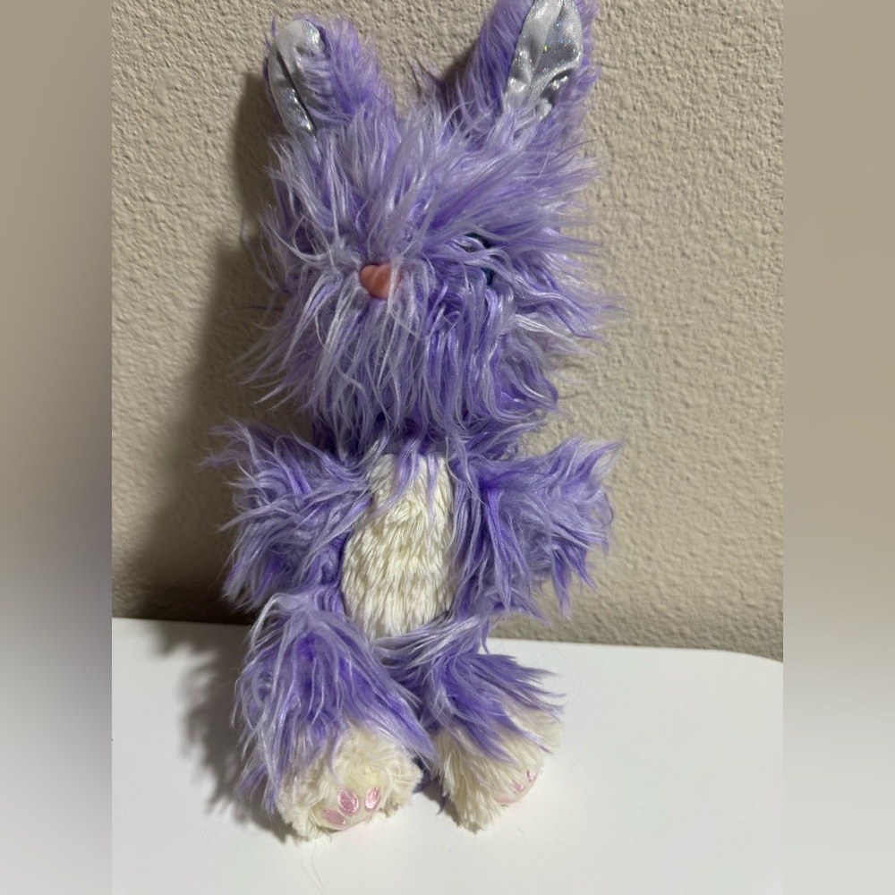 8” Scruff A Luv Bunny - Purple